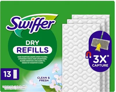 Produktbild von Swiffer Trockenbodenreiniger Trockentücher (52 Stück)