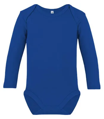 Productafbeelding van Link Kids Wear - "Rebel 01" babyromper, lang袖, model LT5029 (68) (koningsblauw)