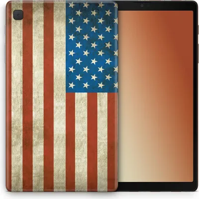 Immagine prodotto di Custodia in silicone per tablet Apple, con protezione e design, scegli il modello: Apple iPad mini 4, scegli il motivo: bandiera degli Stati Uniti