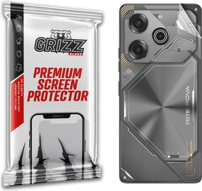 Produktbild von Folie auf der Rückseite GrizzGlass UltraSkin für Tecno Pova 6 Pro