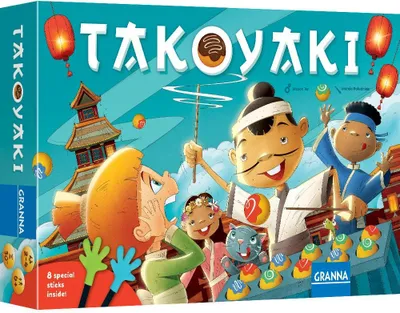 Zdjęcie produktu dla HUCH! Takoyaki, Gra planszowa, Gotowanie, 6 lat(a), 20 min, Gra rodzinna