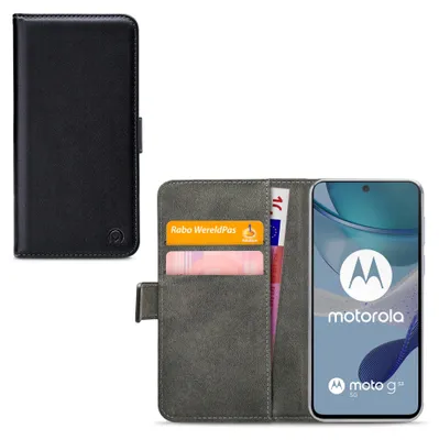 Obrázok produktu pre MobilizePolyuretánLeather Book Case Black Motorola Moto G53