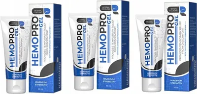 Image de 3x Hemopro crème 80 ml