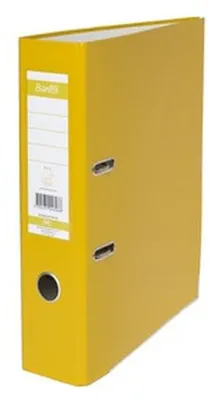 Produktbild von Segregator dźwigniowy A4 Bantex 80mm żółty