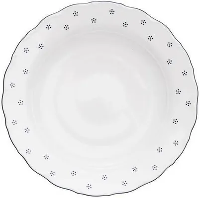 Produktbild von Clubteller, tschechisches Porzellan, Verona, 31 cm, blaue Valbella, G. Benedikt