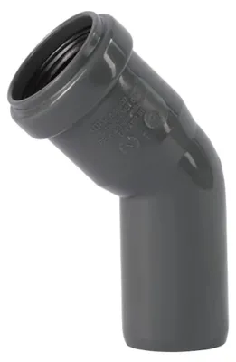 Immagine prodotto di Curva HT 125 mm 45 Gradi per Scarico Fognario