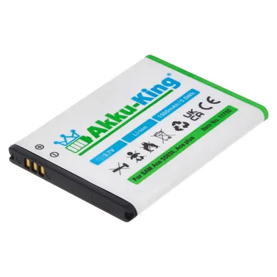 Produktbild von Akku kompatibel mit Samsung EB494358VU, EB-L1P3DVU - Li-Ion 1500mAh - für Galaxy Ace S5830, Ace plus, Gio S5660, Wave M GT-S7250, mini 2