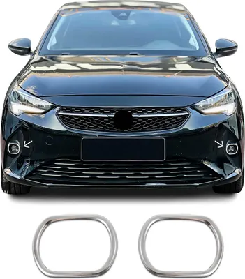 Immagine prodotto di Cornice per fendinebbia per Opel Corsa F 2020-2025 in acciaio inox 2x