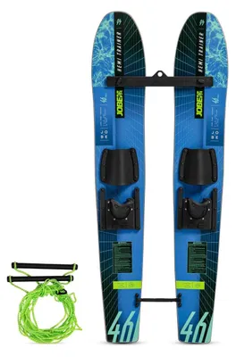 Zdjęcie produktu dla Zestaw do nart wodnych dla dzieci Trainer Hemi Junior z drążkiem i linką dla początkujących, 117 cm