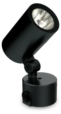 Produktbild von Ideal Lux 337531 O-ZONE LED-Außenstrahler/Reflektor 19 W 1700/1490 lm 3000 K IP66 Schwarz