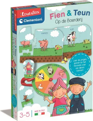 Image de Clementoni Fien Teun Farm jeu éducatif