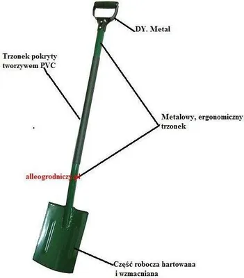 Immagine prodotto di Vanga da giardinaggio con gambo in metallo