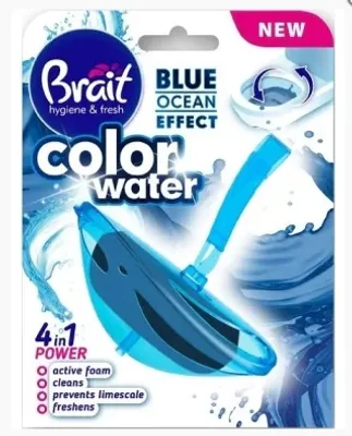 Obrázok produktu pre Brait, Hygiene & Fresh Kostka do WC 4in1 Blue Ocean Effect, 40g