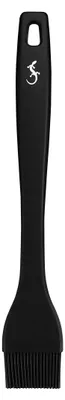 Silikon-Backpinsel 6er-Set, 28 cm, Schwarz