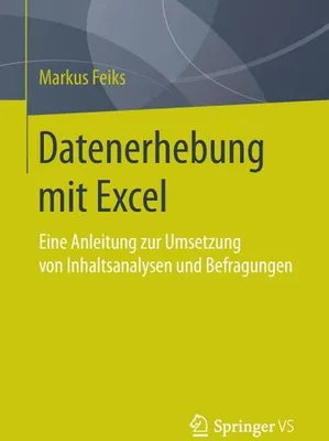 Obrázok produktu pre Datenerhebung mit Excel
