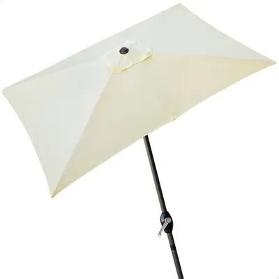 Obrázek produktu pro Aktivní slunečník 300 x 245 x 200 cm Hliníková krémová barva