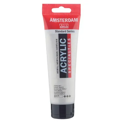 Zdjęcie produktu dla Amsterdam 17098172, Kolor perłowy, Farba akrylowa, Płyn + żel, 120 ml