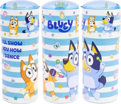 Produktbild von Bluey Bingo Kinder Wasserflasche Trinkflasche Flasche 350 ml Staubschutzdeckel