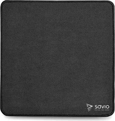 Image de Tapis de souris gaming SAVIO Black Edition Precision Control S 25x25 Noir