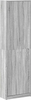 Produktbild von Eleganten-Stil Kleiderschrank Graues Sonoma 55x25x189 cm Holzwerkstoff - Kleiderschränke - Möbel26