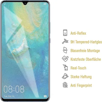 Produktbild von 1x 9H Hartglas für Huawei Mate 20X Panzerfolie Displayschutz MATT Panzerglas Schutzfolie Schutzglas