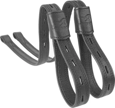 Zdjęcie produktu dla Equinate Slimline Mono Stirrup Leathers Black 60 cm