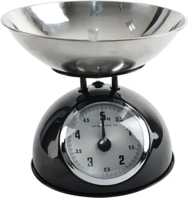 Produktbild von ORION Küchenwaage mechanische Waage mit Schüssel RETRO 5kg