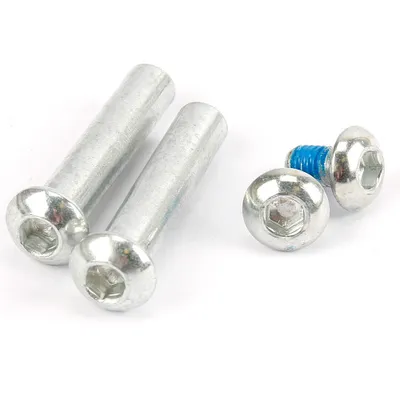 Produktbild von 2 Stück FunTomia Aluminium Waveboard Achsen für Rollen LED Rollen
