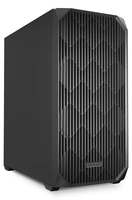 Obrázok produktu pre Sharkoon AK3, Midi Tower, PC, Čierna, ATX, micro ATX, Mini-ITX, Kov, 17 cm