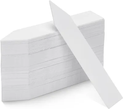 Imagen del producto de Placas para plantas, 300 unidades, plástico, 10 x 2 cm, resistentes a la intemperie, para jardín y plantas