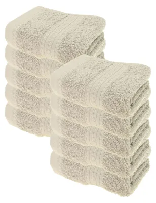 Produktbild von Julie Julsen BIO Gästetuch-Set 10 Stk. 30x50 Silber