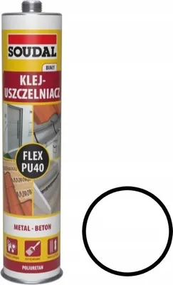 Obrázok produktu pre FLEXPolyuretán40: Biely polyuretánový tmel/lepidlo, 300 ml - USZ 40PU 30B