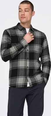 Zdjęcie produktu dla Koszula Only & Sons 22007112-GRIFFINBLACK dla Męskie