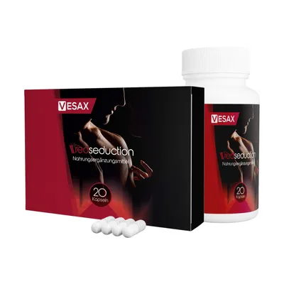 Produktbild von Red Seduction | Natürlich | Vitalität | Mit L-Arginin und Maca