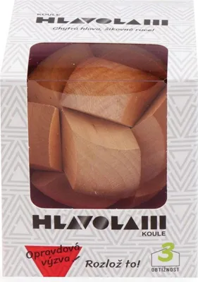Obrázek produktu pro Dřevěný hlavolam - Koule