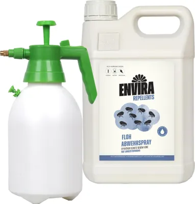 Produktbild von Envira Floh Abwehrspray 5L mit 2L Drucksprüher