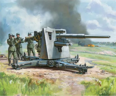 Produktbild von ZVEZDA ZV6158 1:72 German 8,8 cm Flak 36/37