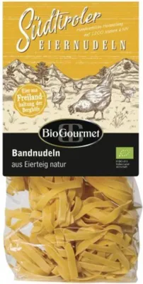 Immagine prodotto di Tagliatelle di pasta all'uovo al naturale 250g