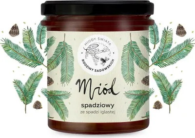 Obrázok produktu pre Med z ihličnatého medu - 450 g