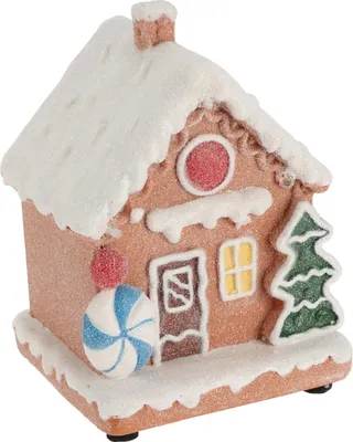 Produktbild von Dekofigur Lebkuchenhaus, 9 x 8 x 13 cm