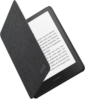 Produktbild von Amazon Kindle B0CM7X424T, Hülle, Amazon, Kindle Paperwhite, Kindle Colorsoft, 1 Stück(e), Schwarz, Stoff, Polyester