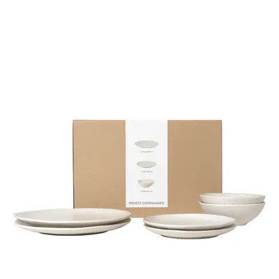 Image de Service de table Broste Copenhagen Nordic Vanilla pour deux personnes
