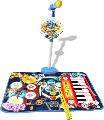 Obrázek produktu pro Hudební sada „Paw Patrol“ s mikrofonem pro karaoke