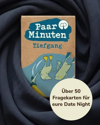 Produktbild von Deep Talk für Paare – Paarzeit PaarMinuten Tiefgang – 53 leichte & tiefe Gesprächsimpulse für Paare – Tolles Geschenk für Auszeiten im Alltag
