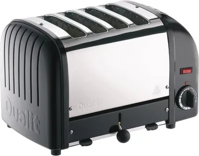 Produktbild von Dualit Toaster 40344 Schwarz 4 Schlitze