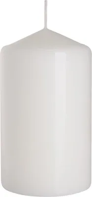 Produktbild von WEISSE Zylinderkerze Kommunion Hochzeit BISPOL 7x12cm