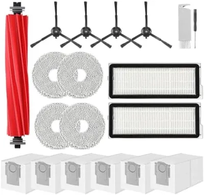 Productafbeelding van PromoHome® Complete set van 19 vervangingsonderdelen voor Roborock Qrevo S, Qrevo Pro