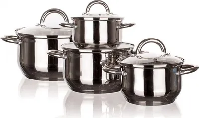 Obrázek produktu pro BANQUET 8dílná sada nerezového nádobí Modena