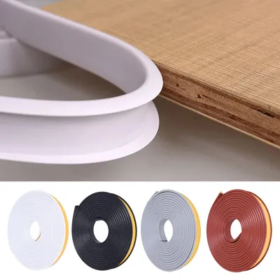 Produktbild von Möbelrandband 5m - U-förmiger Schutzband - Flexibles TPE - Selbstklebend - Hochwertige Qualität - Für Möbel geeignet - Möbelbeschützer