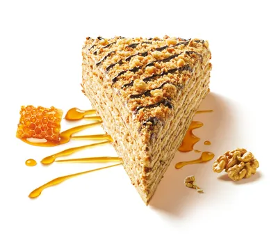 Image de MARLENKA® Gâteau au miel aux noix - gâteau au miel, tarte, gâteau (1 x 800 g)